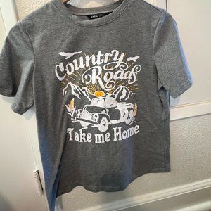 country roads take me home tee, shein